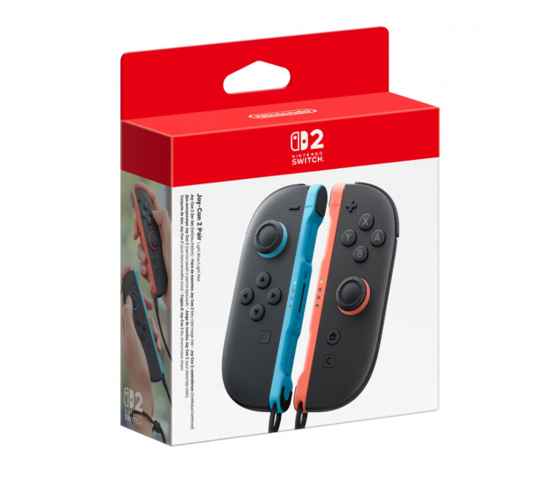 NINTENDO Joy-Con 2 Pair Light Blue/Light Red - 1330182 - zdjęcie 5